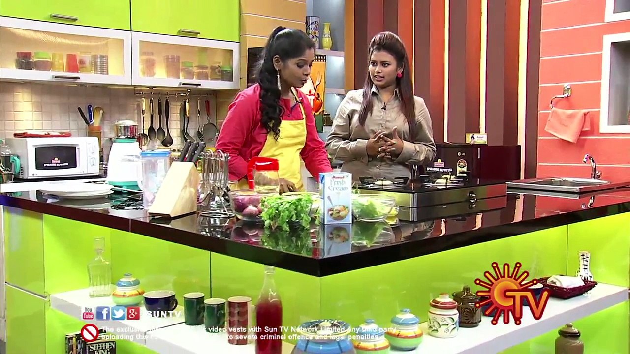 Kitchen Galatta - Cabbage Cheese Parotta_ Curd Salat - Ep-15 - Dt 09-02-15