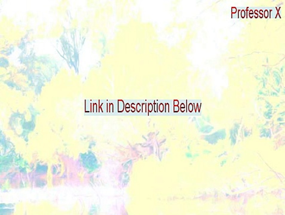 Professor X Full Download [Free Download 2015]