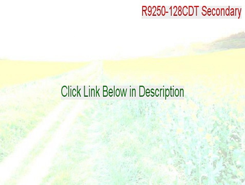 R9250-128CDT Secondary Full [Instant Download 2015]