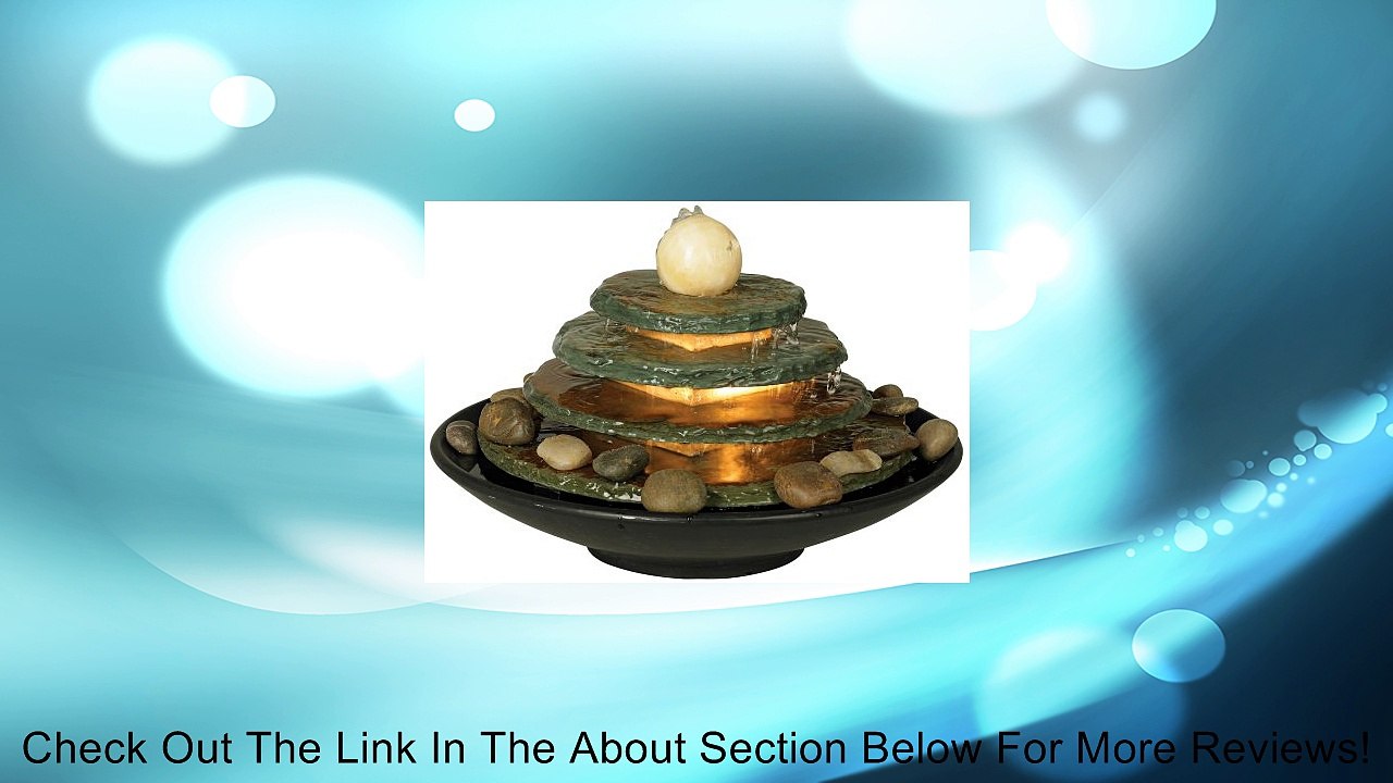 Pyramid Feng Shui Ball Lighted Table Fountain Review