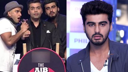 Arjun Kapoor Scared Of Media | AIB KNOCKOUT CONTROVERSY