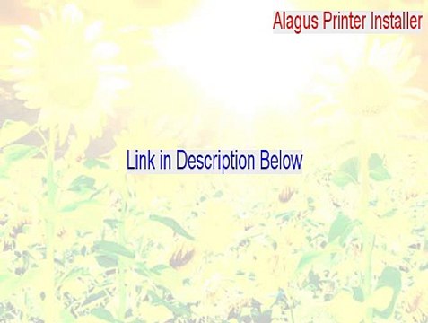 Alagus Printer Installer Key Gen - Instant Download (2015)