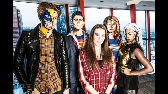 AphoenixD - Australian Makeup Artist Lianne Lustredust Moseley - Transforms ordinary People Into Superheroes
