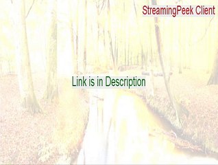 StreamingPeek Client Key Gen (Download Here 2015)