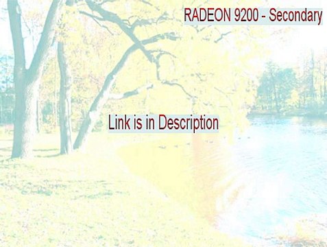RADEON 9200 - Secondary Keygen (Free Download)