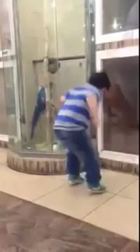 Puppy Dog attacks kid with an invisible power - Ridiculous scared child FAIL