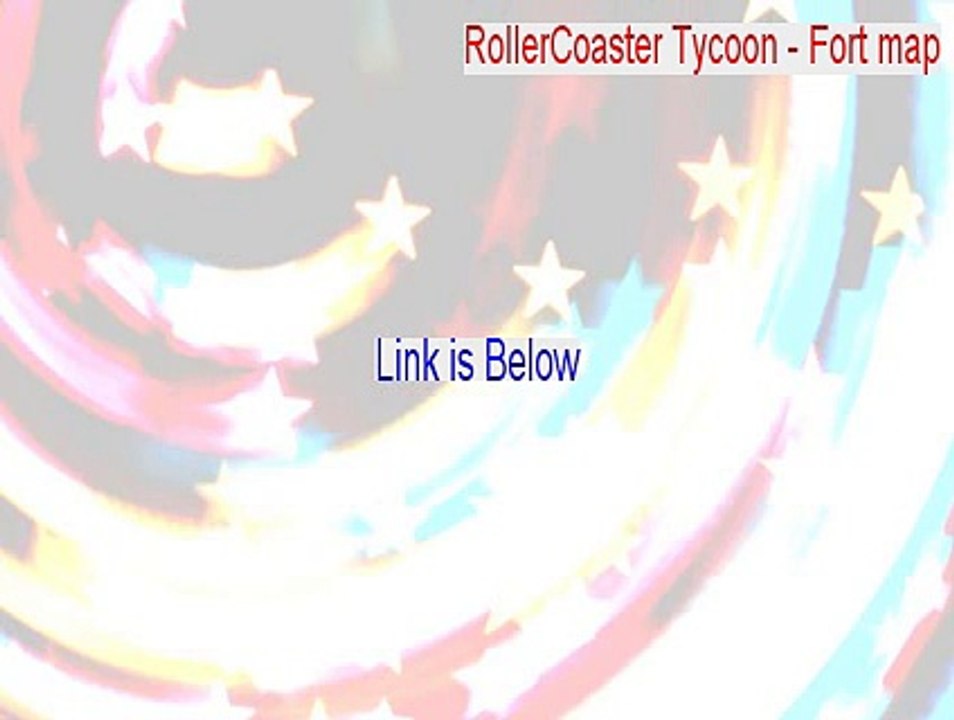 RollerCoaster Tycoon - Fort map Cracked [Free Download]