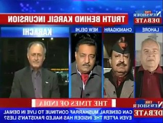 SSG Brigadier (R) Javed Hussain & Musharraf on Kargil