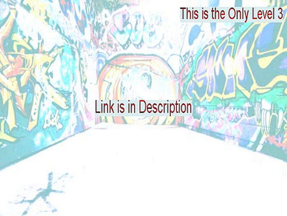 This is the Only Level 3 Serial (Instant Download)