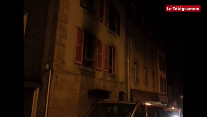 Morlaix. Un mort dans un incendie