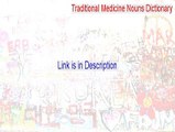 Traditional Medicine Nouns Dictionary Crack (Legit Download)