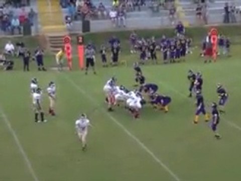 Peewee Football Player Scores Epic Touchdown