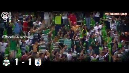 Santos vs Queretaro 2-2 Goles Resumen Copa MX Clausura 2015 [HD]‬ -