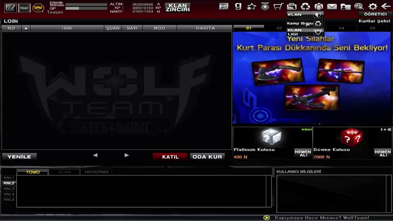 K.A.O.S. Sisteminde Nasıl Bağış Yaparım? - Wolfteam Joygame