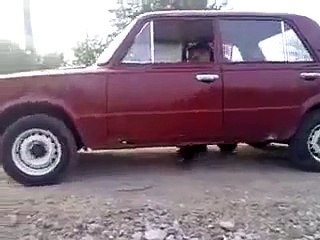 Real Life Flintstones Car