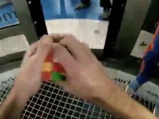 Rubik's Cube In a Wind Tunnel!
