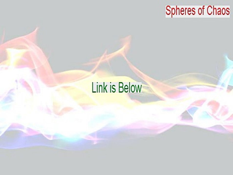 Spheres of Chaos Keygen - Legit Download