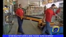 In fumo mille posti di lavoro al mese, Pugliese: 'Altro che ripresa'