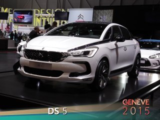 La DS 5 en direct du salon de Genève 2015