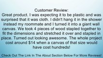 Vakind Waterproof Bathroom Fabric Shower Curtain Review