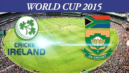2015 WC SA vs IRE: Porterfield Reacts on 201-run defeat vs SA
