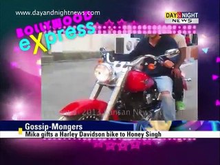 Mika gifts Yo! Yo! Honey Singh a Harley Davidson - Video Dailymotion