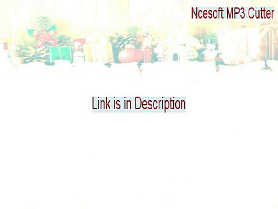 Ncesoft MP3 Cutter Keygen [como usar o ncesoft mp3 cutter 2015]