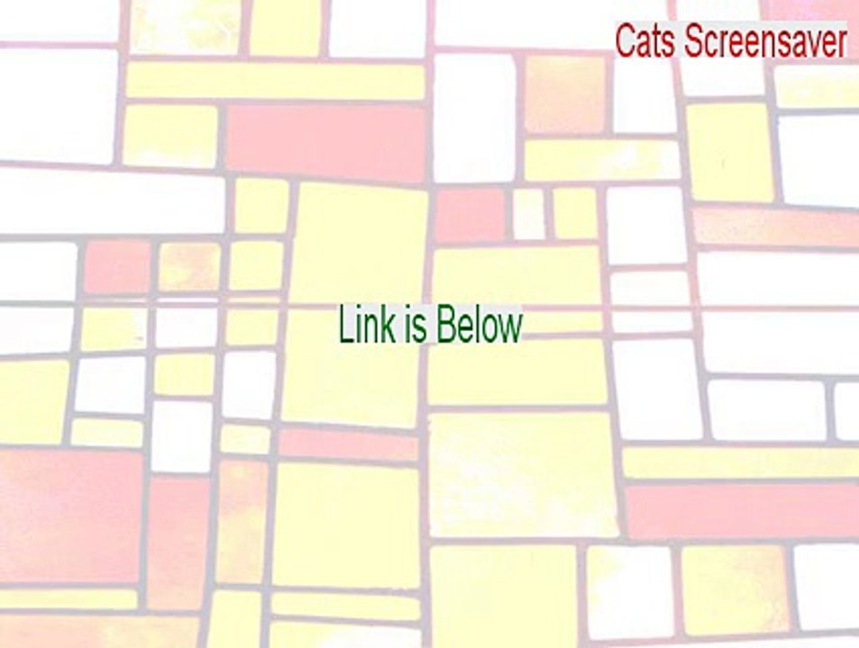 Cats Screensaver Crack - Free Download (2015)