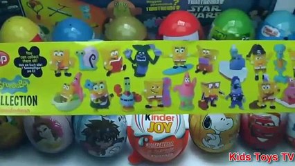 Kinder Surprise Eggs Peppa Pig Mickey Mouse Frozen Disney Surprise egg Spiderman