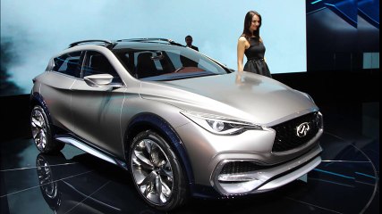 Salon Genève 2015 : l'Infiniti QX30 Concept en vidéo
