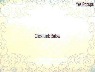 Yes Popups Keygen (Instant Download)
