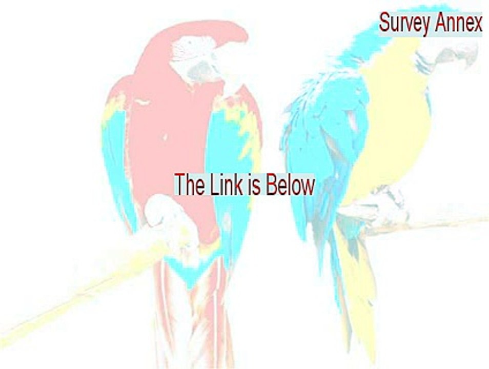 Survey Annex Serial (Download Here)