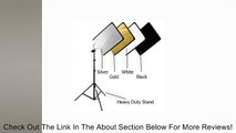 Fotodiox 11-Flag-Kit-18x24 Fotodiox Pro 18x24-Inch Studio Flag Panel Kit, with Silver/White/Black/Gold Panel Reflector, Heavy Duty Stand and Metal Yoke - Silver/Gold/Black/White Review