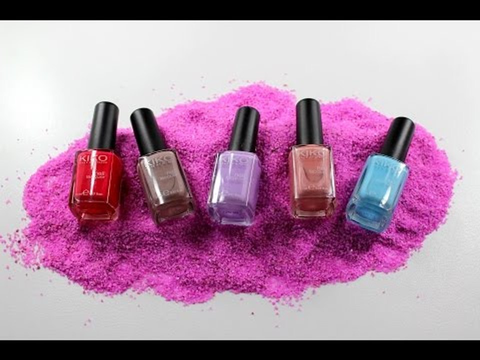 KIKO : Swatch vernis ♥
