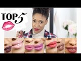 TOP 5 | Rouges à lèvres liquides   Astuces & Conseils