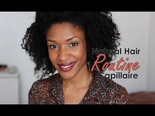 { VLOG 3 } My Natural Hair Routine / Routine capillaire cheveux naturels (gestes & outils)