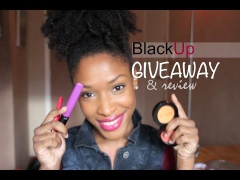 Black Up GIVEAWAY & review / JEU-CONCOURS et revue nouveautés Black Up