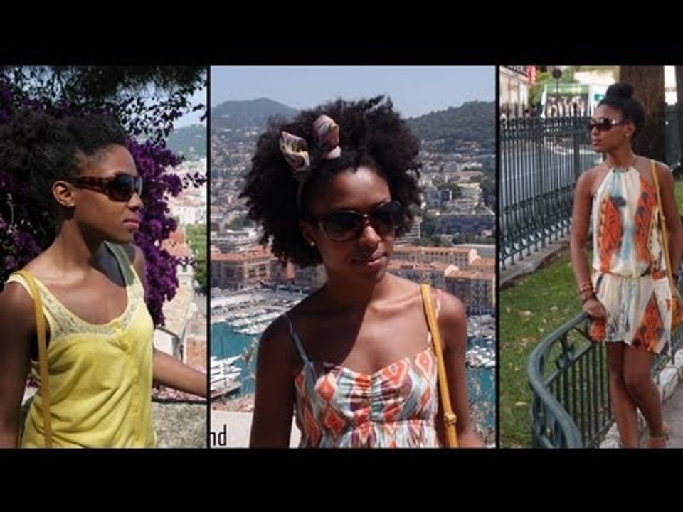 Summer Hairstyles Ideas | Idée Coiffures d'été cheveux frisés crépus