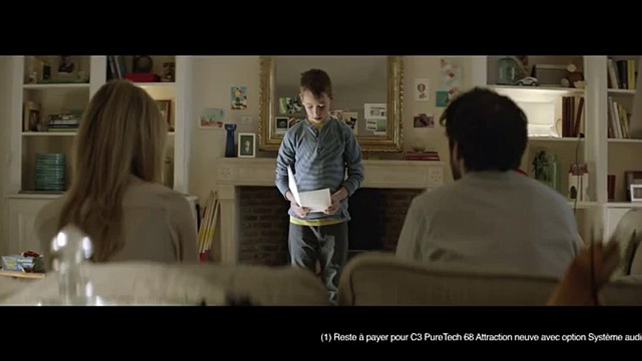 Les Gaulois pour Citroën - voiture Citorën C3, «3h avant le bulletin de notes» - mars 2015