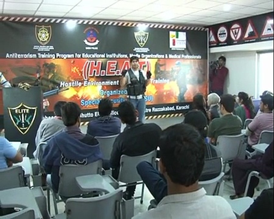 Giving training to teachers & students for self defence.