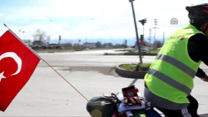 Bisiklet ile Çanakkale'ye Gidiyor