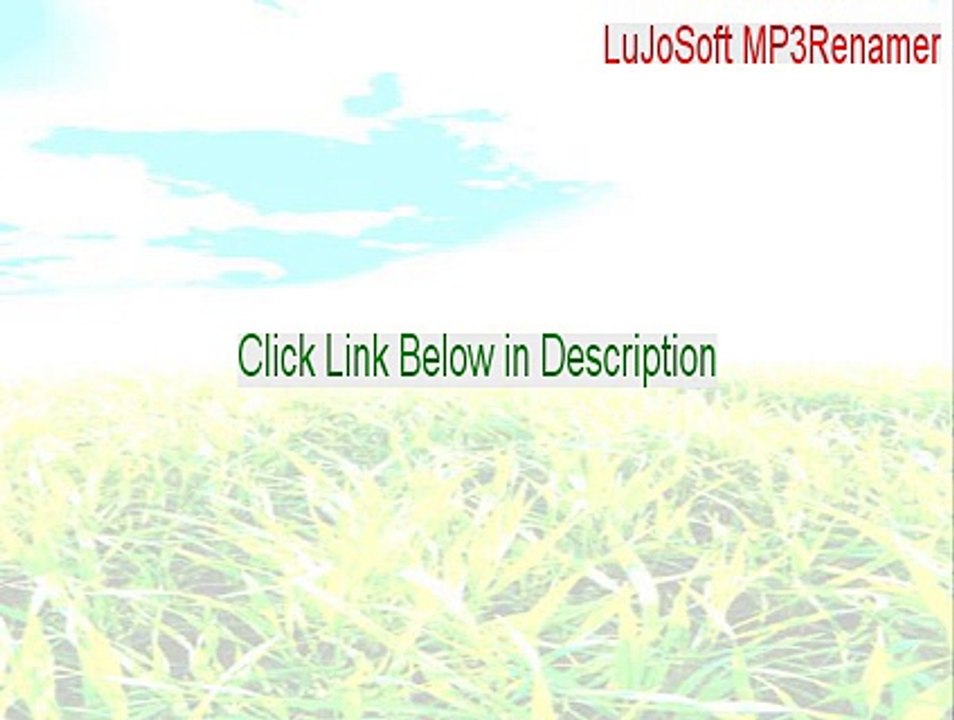 LuJoSoft MP3Renamer Keygen [Download Now]