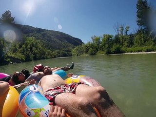 Bouée, expérience de la dérive en eau douce