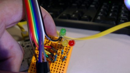 Arduino Simple Experiments Part 2. Three LED's on and off