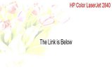 HP Color LaserJet 2840 (DOT4) Cracked - Free Download [2015]