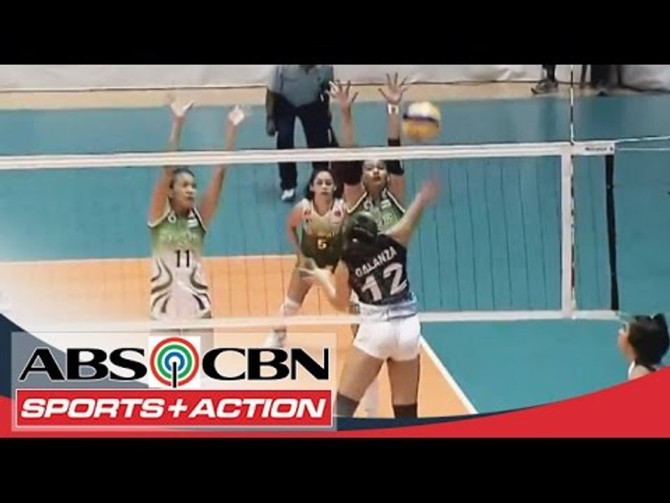 UAAP 77: Galanza hits a powerful attack