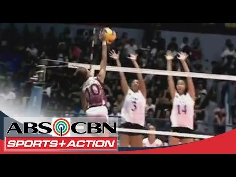 UAAP 77: Tiamzon scores against 2 blockers