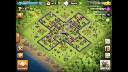 Nick69 sur Clash Of Clans Astuce Gobarbarchers et Full drags HDV 8 !