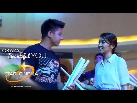 Kilig happenings at KathNiel's Fisher Mall event for Crazy Beautiful You