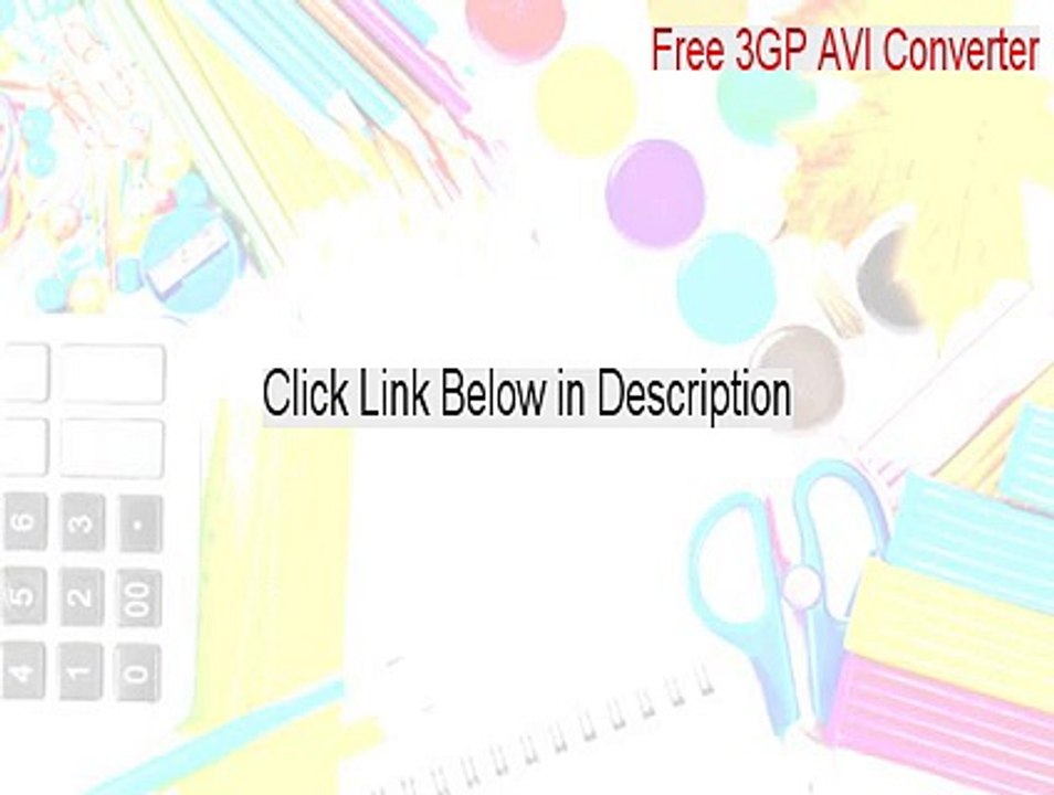 Free 3GP AVI Converter Serial [Legit Download]
